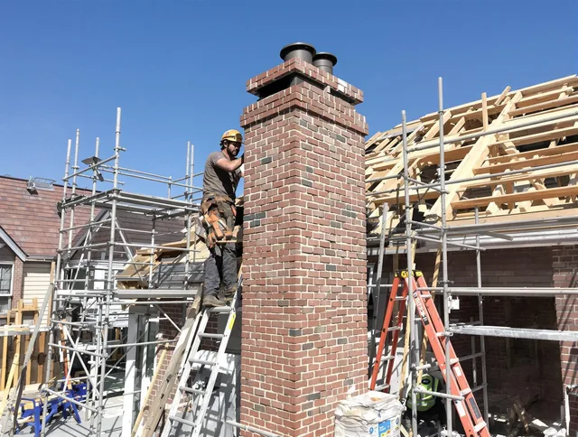 New chimney installation completed by Bellingham Chimney Sweep in Bellingham, MA