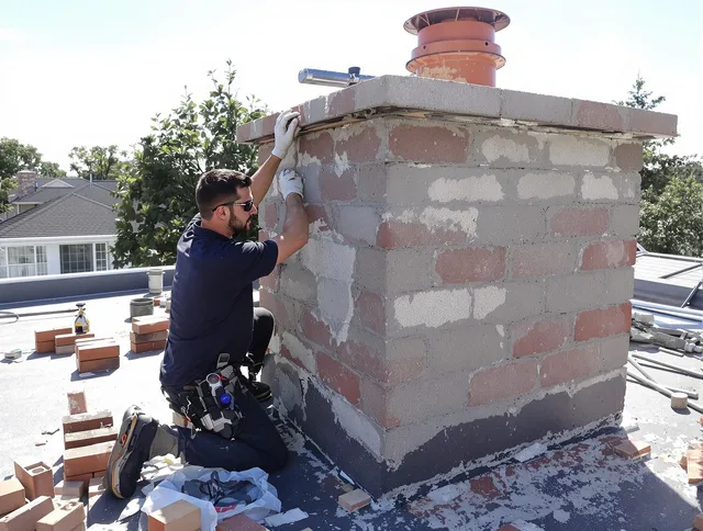 Advanced chimney repair process by Bellingham Chimney Sweep in Bellingham, MA
