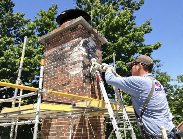 Structural chimney repair by Bellingham Chimney Sweep in Bellingham, MA